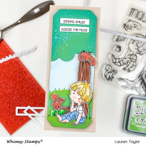 Simon Says Stamp! Whimsy Stamps POLKA DOT PALS ZACHARY Clear Stamps BS1028*