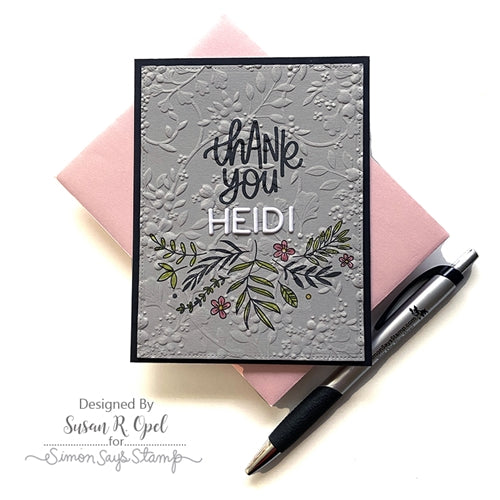 Simon Says Stamp! Simon Says Clear Stamps GARDEN GREETINGS sss202189c