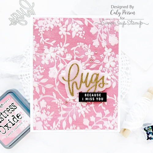 Simon Says Stamp! Simon Says Stamp Embossing Folder BLOSSOM FIELD sf219 | color-code:ALT2