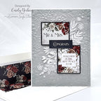 Simon Says Stamp! Simon Says Stamp Embossing Folder BLOSSOM FIELD sf219