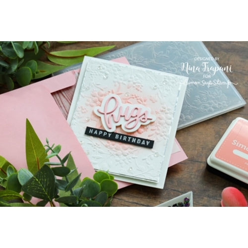 Simon Says Stamp! Simon Says Stamp Embossing Folder BLOSSOM FIELD sf219 | color-code:ALT6