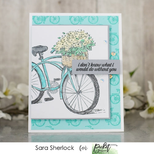 Simon Says Stamp! Picket Fence Studios I'LL ALWAYS PICK YOU Clear Stamps f158*