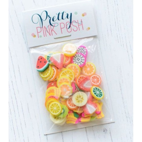 Simon Says Stamp! Pretty Pink Posh FRESH FRUIT Clay Embellishments