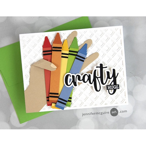 Simon Says Stamp! Honey Bee CRAFTY BUZZWORD Dies hbds344* | color-code:ALT03