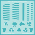 Simon Says Stamp! Honey Bee MARKET CART Stencil hbsl085