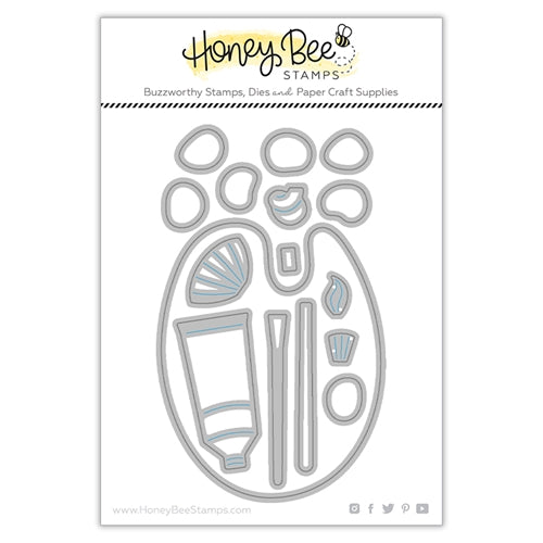Simon Says Stamp! Honey Bee PAINT AND PALETTE Dies hbdsppalt*