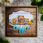 Simon Says Stamp! Honey Bee SMITTEN KITTENS Clear Stamp Set hbst340