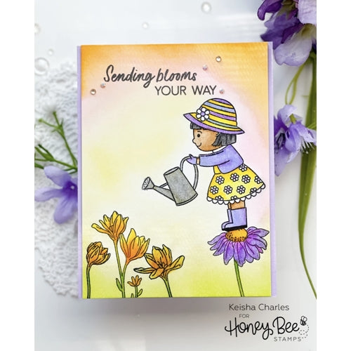 Simon Says Stamp! Honey Bee WILDFLOWERS Clear Stamp Set hbst356 | color-code:ALT01