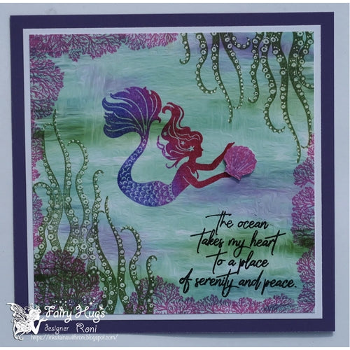 Simon Says Stamp! Fairy Hugs TENTACLES Clear Stamps FHS-147