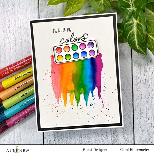 Simon Says Stamp! Altenew MINI DELIGHT PAINTBOX Clear Stamp and Die Bundle ALT6162*