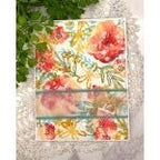 Simon Says Stamp! Papertrey Ink SIDEWALK CHALK FLOWERS Clear Stamps 1299*