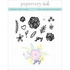 Simon Says Stamp! Papertrey Ink SIDEWALK CHALK FLOWERS Clear Stamps 1299*