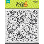 Simon Says Stamp! Newton's Nook Designs FIREWORKS Stencils NN2106T01