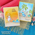 Simon Says Stamp! Newton's Nook Designs SUMMER MOMENTS Clear Stamps NN2106S02
