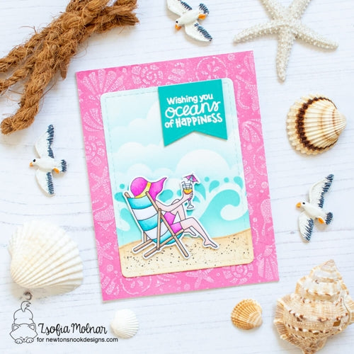 Simon Says Stamp! Newton's Nook Designs SUMMER MOMENTS Clear Stamps NN2106S02