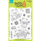 Simon Says Stamp! Newton's Nook Designs NEWTON'S 4TH OF JULY Clear Stamps NN2106S03