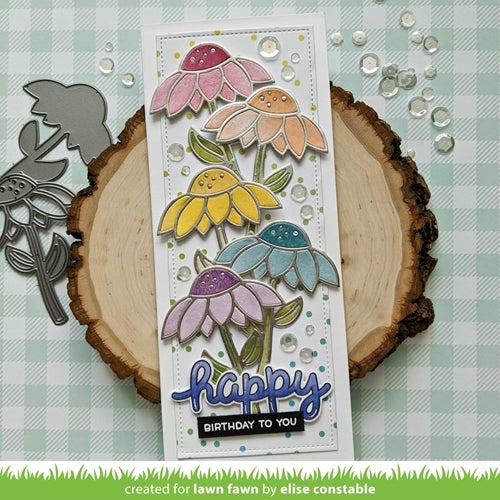 Simon Says Stamp! Lawn Fawn DELIGHTFUL DAISY Die Cuts lf2607 | color-code:ALT2