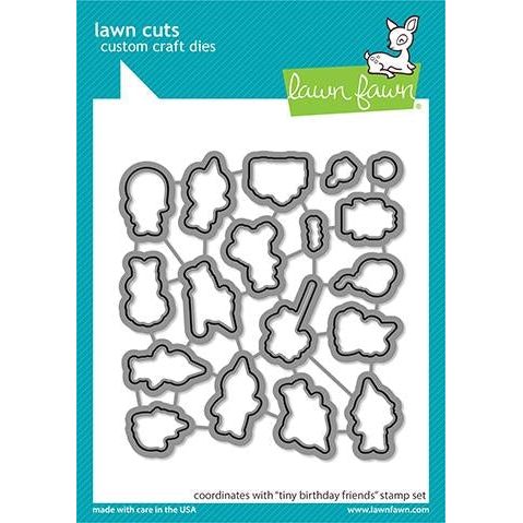Simon Says Stamp! Lawn Fawn TINY BIRTHDAY FRIENDS Die Cuts lf2602
