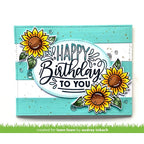 Simon Says Stamp! Lawn Fawn GIANT BIRTHDAY MESSAGES Clear Stamps lf2599