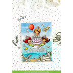Simon Says Stamp! Lawn Fawn MERMAID FOR YOU FLIP-FLOPS Clear Stamps lf2595