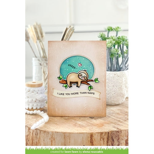 Simon Says Stamp! Lawn Fawn I LIKE NAPS Clear Stamps lf2163
