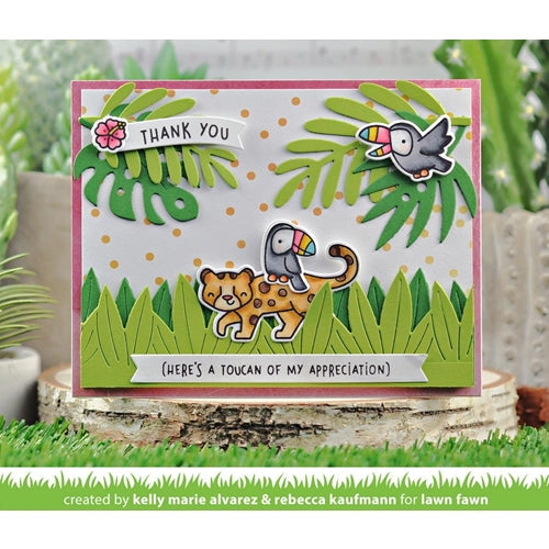 Simon Says Stamp! Lawn Fawn SET TOUCAN DO IT Clear Stamps and Dies lftdi