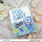 Simon Says Stamp! Whimsy Stamps LOOKING SHARK Clear Stamps DP1067