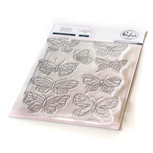 Simon Says Stamp! PinkFresh Studio SMALL BUTTERFLIES Clear Stamp 118621