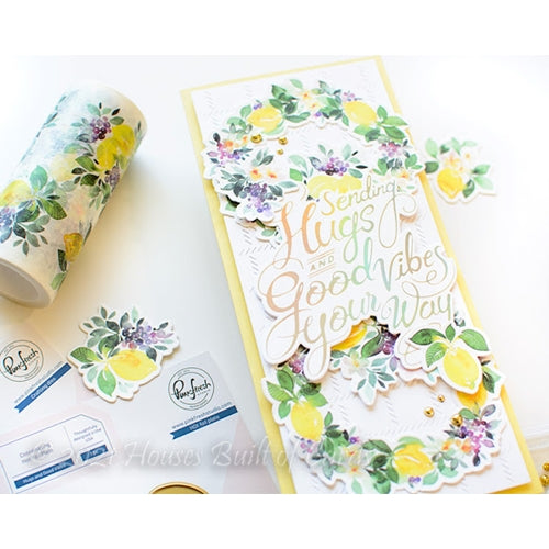 Simon Says Stamp! PinkFresh Studio HUGS AND GOOD VIBES Hot Foil Plate 119621 | color-code:ALT02