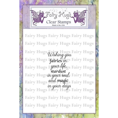 Simon Says Stamp! Fairy Hugs STARDUST MAGIC Clear Stamp FHS-196