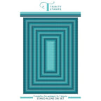 Simon Says Stamp! Trinity Stamps MODERN EMBOSSED A7 LAYERS Die Set tmd077