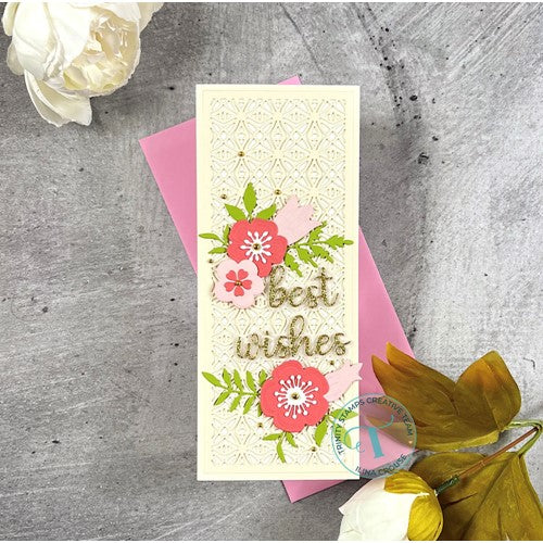 Simon Says Stamp! Trinity Stamps WILDFLOWER CLIPPINGS Die Set tmd081* | color-code:ALT02