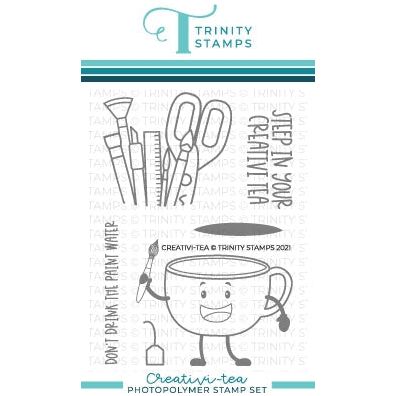 Simon Says Stamp! Trinity Stamps CREATIVITEA Clear Stamp Set tps125*