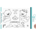 Simon Says Stamp! Trinity Stamps BESTTEA PARTY Clear Stamp Set tps130*