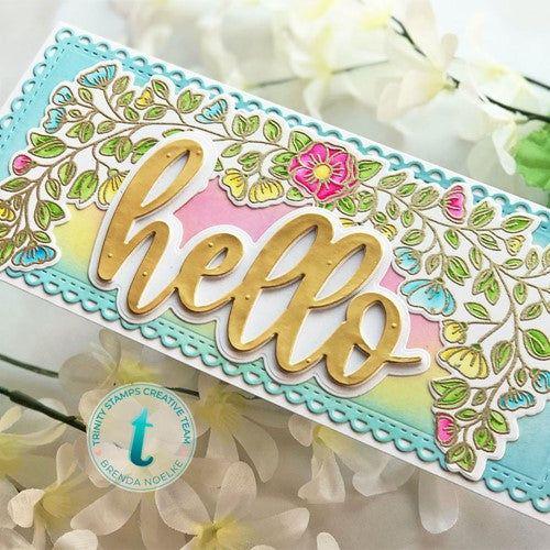 Simon Says Stamp! Trinity Stamps BUTTERCUP BLOSSOMS Clear Stamp Set tps135* | color-code:ALT02