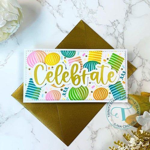Simon Says Stamp! Trinity Stamps PRETTY PARTY DECOR Clear Stamp Set tps139* | color-code:ALT01