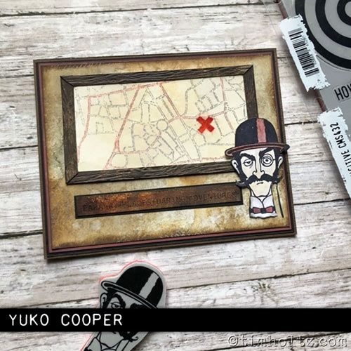 Simon Says Stamp! Tim Holtz Layering Stencil METROPOLIS THS156