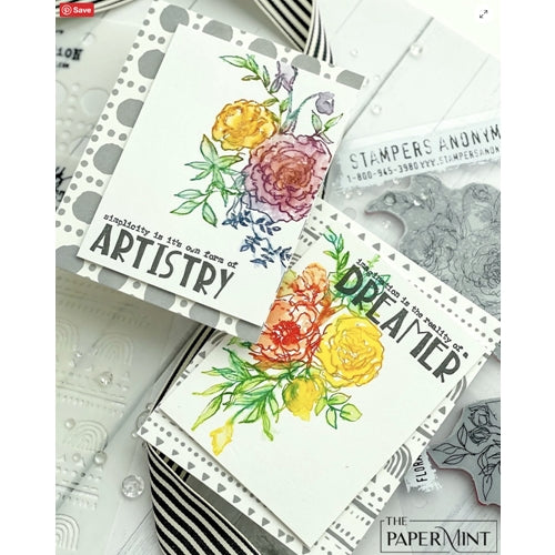 Simon Says Stamp! Tim Holtz Layering Stencil DOTTED LINE THS155