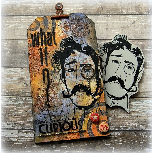 Simon Says Stamp! Tim Holtz Cling Rubber Stamps OBSERVATIONS CMS434