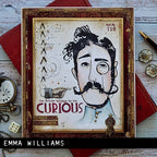 Simon Says Stamp! Tim Holtz Cling Rubber Stamps OBSERVATIONS CMS434