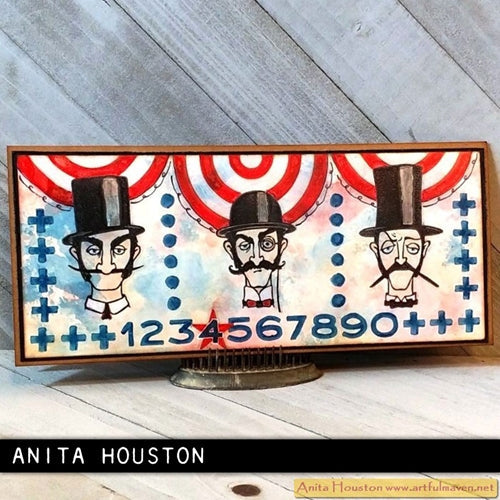 Simon Says Stamp! Tim Holtz Cling Rubber Stamps INQUISITIVE CMS432