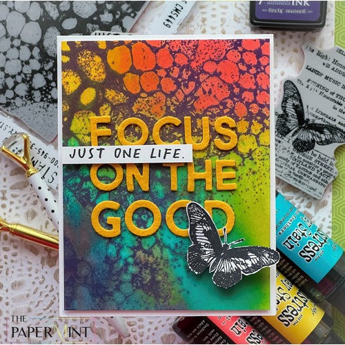 Simon Says Stamp! Tim Holtz Distress Archival Ink Pad BLACK SOOT Ranger | color-code:ALT09