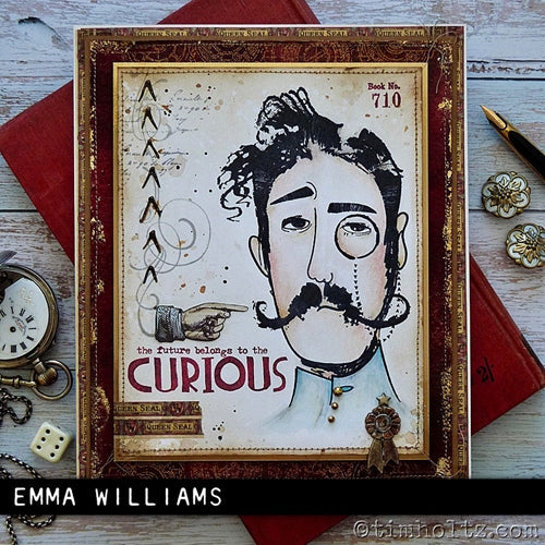 Simon Says Stamp! Tim Holtz Distress Archival Ink Pad GROUND ESPRESSO Ranger | color-code:ALT03