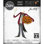 Simon Says Stamp! Tim Holtz Sizzix PUMPKINHEAD Colorize Thinlits Dies 665553