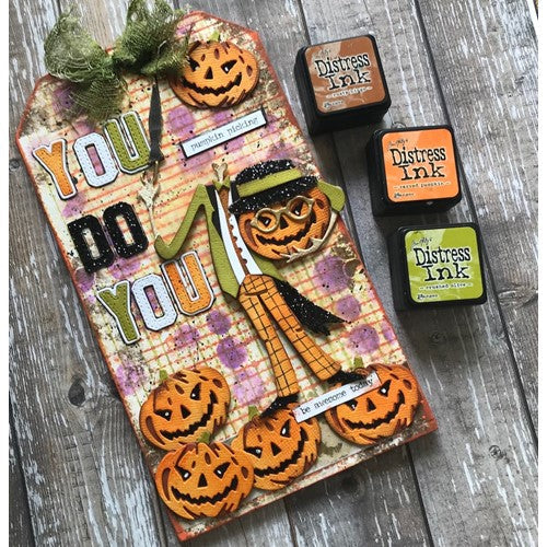 Simon Says Stamp! Tim Holtz Sizzix PUMPKINHEAD Colorize Thinlits Dies 665553