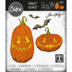 Simon Says Stamp! Tim Holtz Sizzix PUMPKIN PATCH Colorize Thinlits Dies 665556