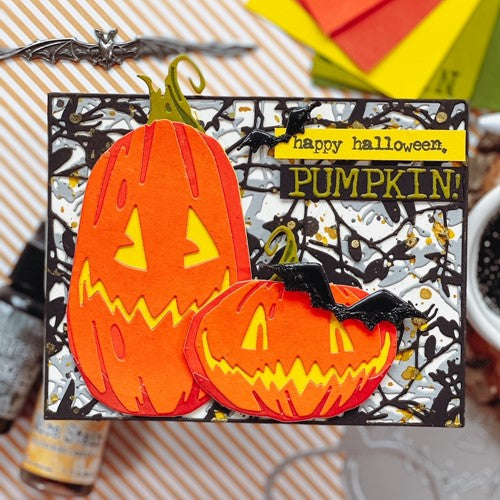 Simon Says Stamp! Tim Holtz Sizzix PUMPKIN PATCH Colorize Thinlits Dies 665556