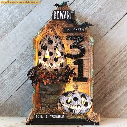 Simon Says Stamp! Tim Holtz Sizzix PUMPKIN PATCH Colorize Thinlits Dies 665556