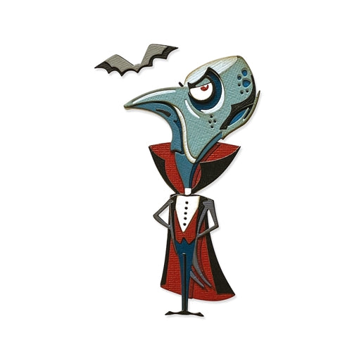 Simon Says Stamp! Tim Holtz Sizzix THE COUNT Colorize Thinlits Dies 665557