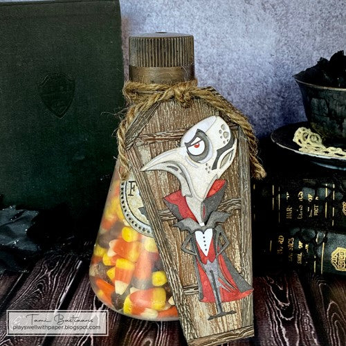 Simon Says Stamp! Tim Holtz Sizzix THE COUNT Colorize Thinlits Dies 665557